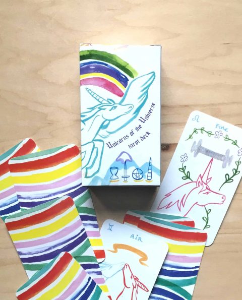 Unicorns of the Universe Tarot Deck