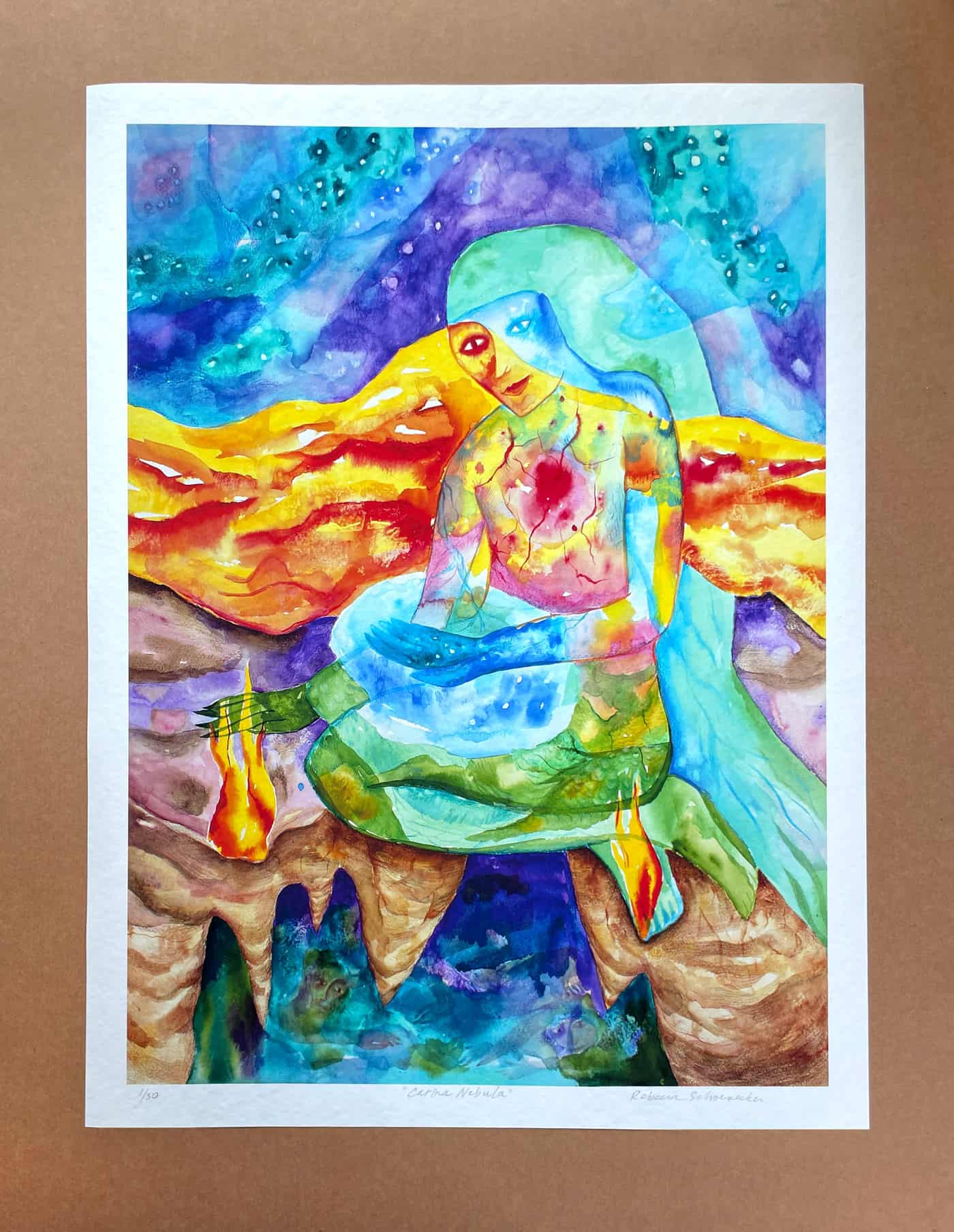 Carina Nebula – Art Print - Image 3